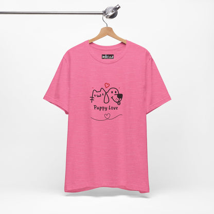 Puppy Love. Unisex Jersey Short Sleeve Tee