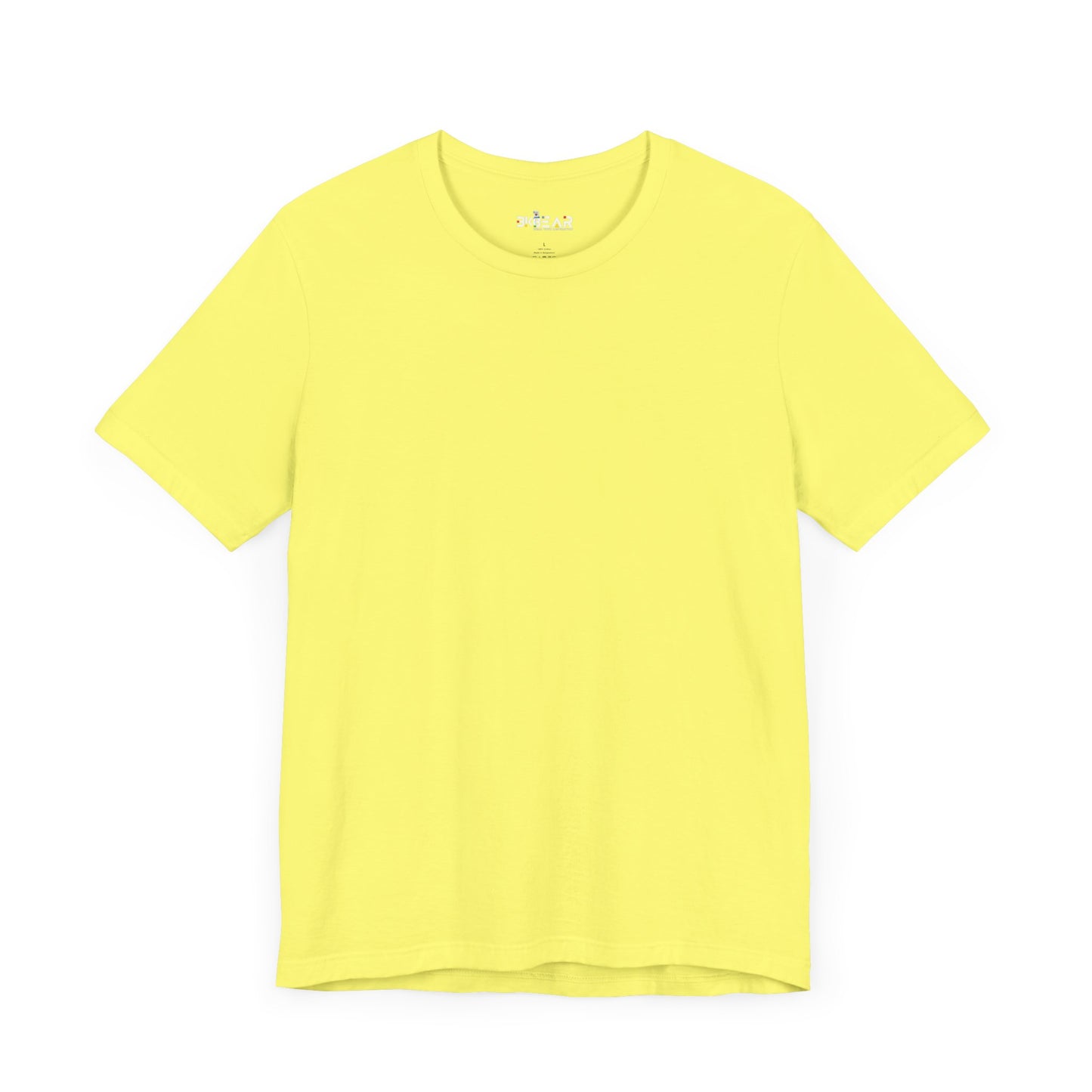 Solid Mustard. Unisex Jersey Short Sleeve Tee