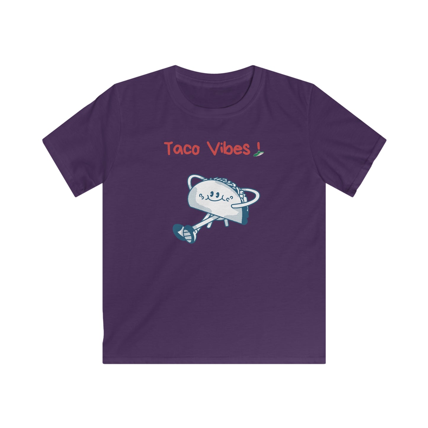 Taco Vibes! Kids Softstyle Tee