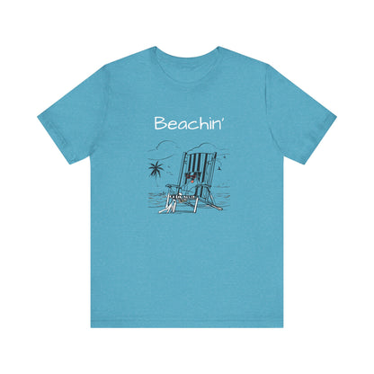 Beachin'. Unisex Jersey Short Sleeve Tee