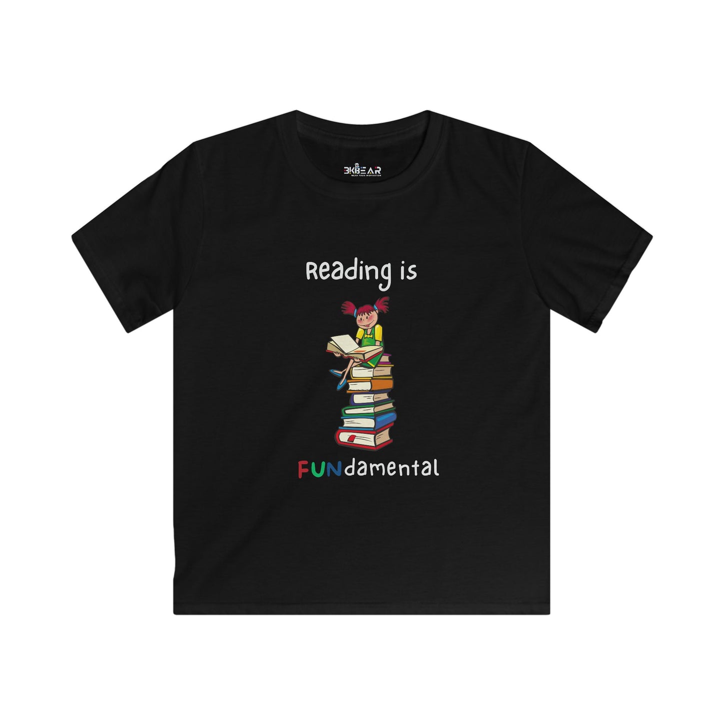 Reading is FUNdamental. Kids Softstyle Tee