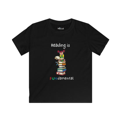 Reading is FUNdamental. Kids Softstyle Tee