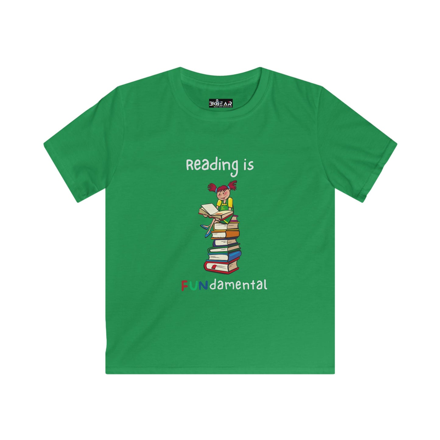 Reading is FUNdamental. Kids Softstyle Tee