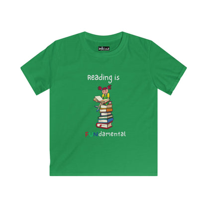 Reading is FUNdamental. Kids Softstyle Tee