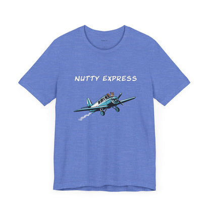 Nutty's Express Delivery. Always On-Time. Unisex Jersey Short Sleeve Tee