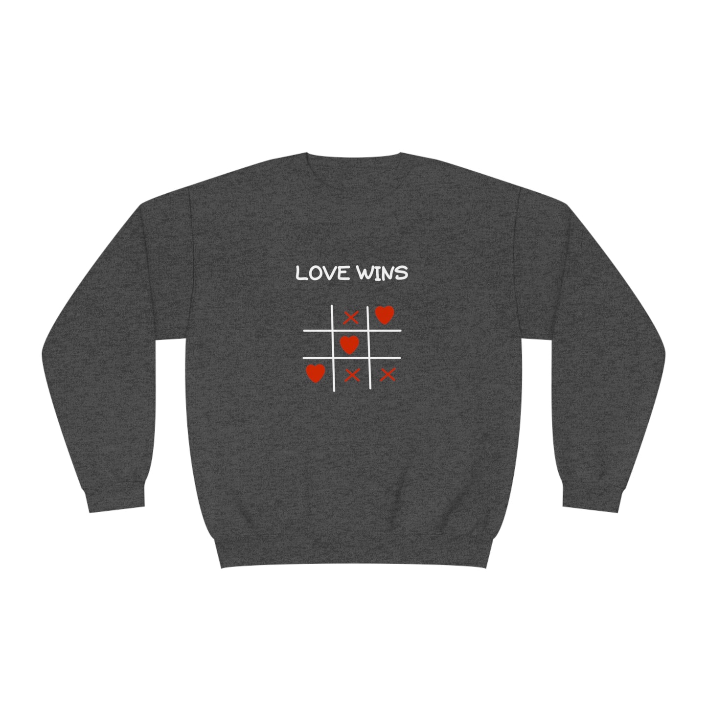 Love Wins. Unisex NuBlend® Crewneck Sweatshirt