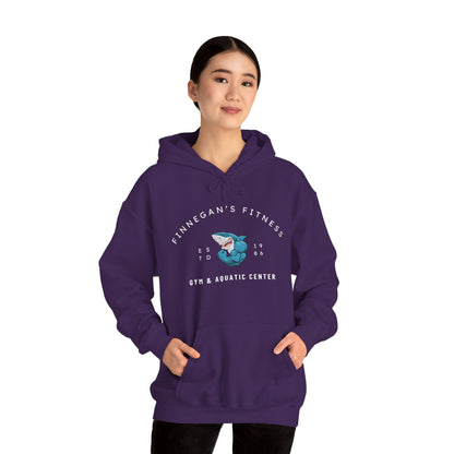 Shark Gym Hoodie – Finnegan’s Fitness & Aquatic Center Sweatshirt