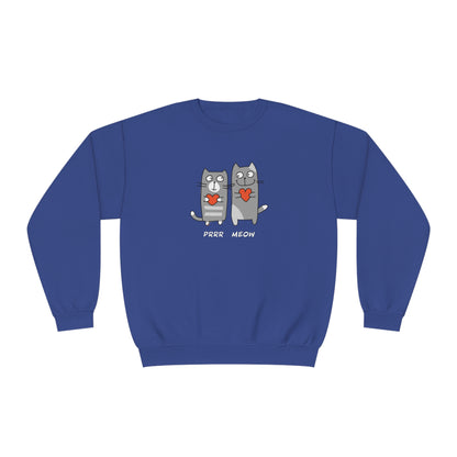 Happy Cat's. Prrr Meow. Unisex NuBlend® Crewneck Sweatshirt