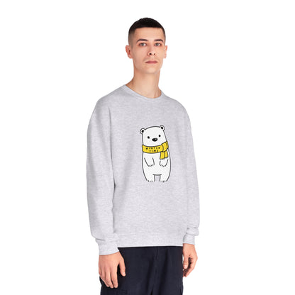 Winter Time BK Bear. Unisex NuBlend® Crewneck Sweatshirt