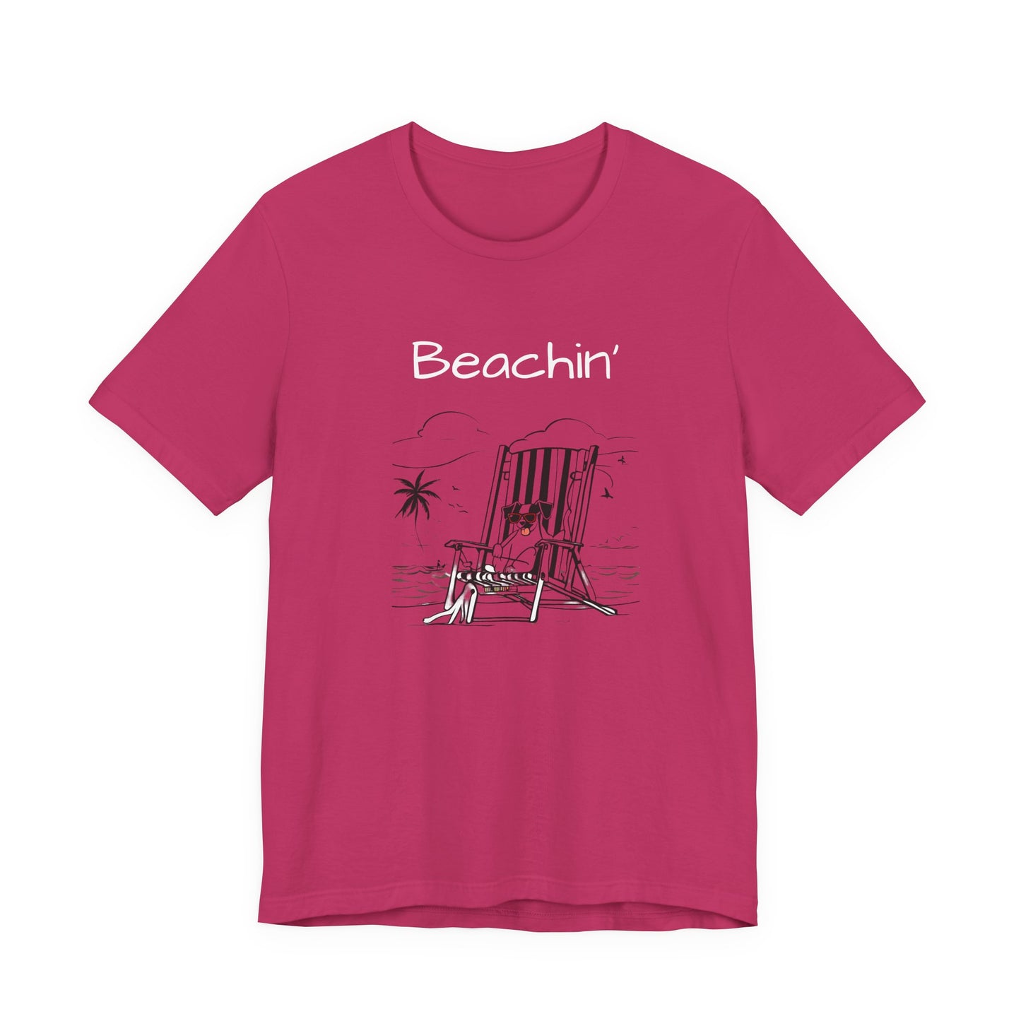 Beachin'. Unisex Jersey Short Sleeve Tee