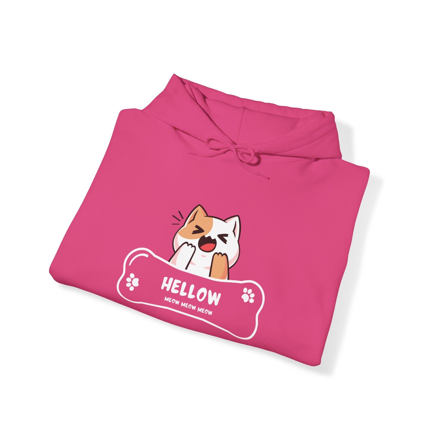 Hello. Kitty.  Unisex Hooded Sweatshirt.