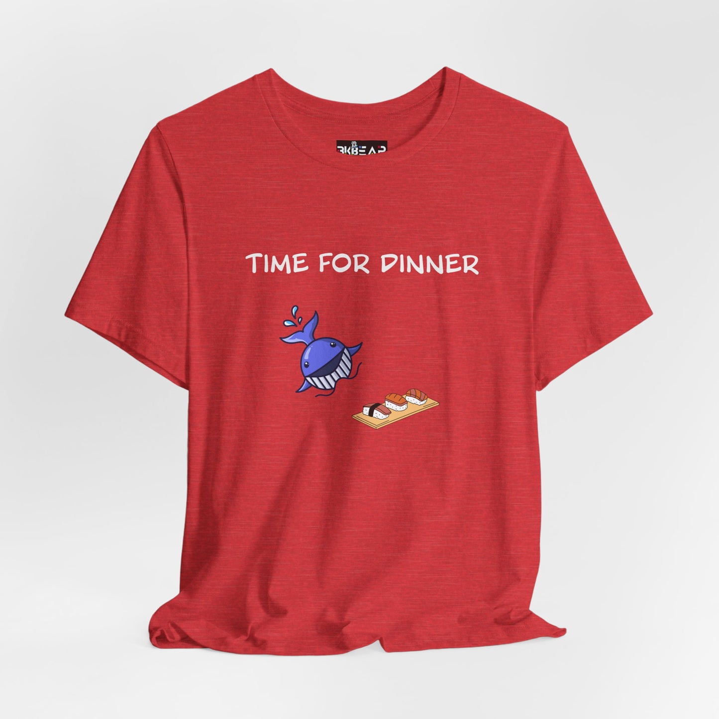 Time For Dinner. Unisex Jersey Short Sleeve Tee