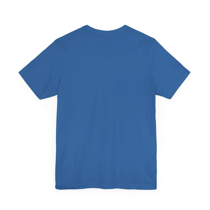 Solid Navy. Unisex Jersey Short Sleeve Tee