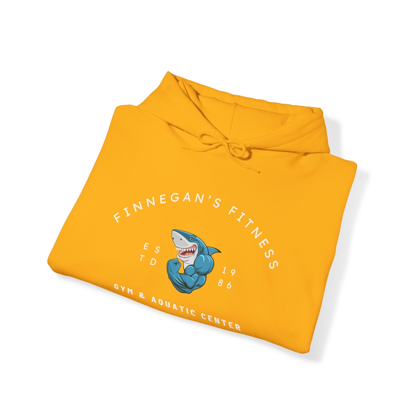 Finnegan's Fitness. Gym and Aquatic Center.  Unisex Hooded Sweatshirt.