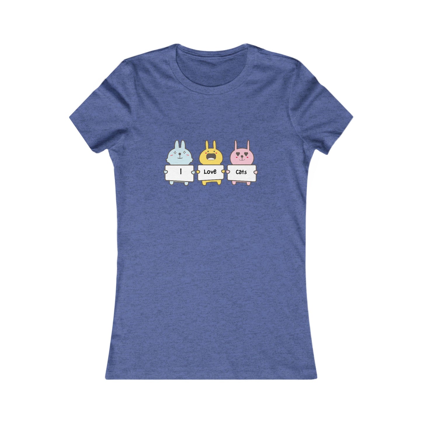 I Love Cats. Women's Favorite Tee