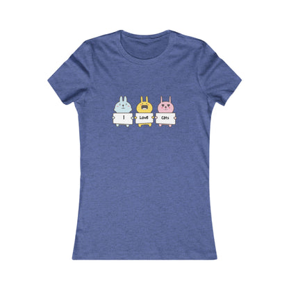I Love Cats. Women's Favorite Tee
