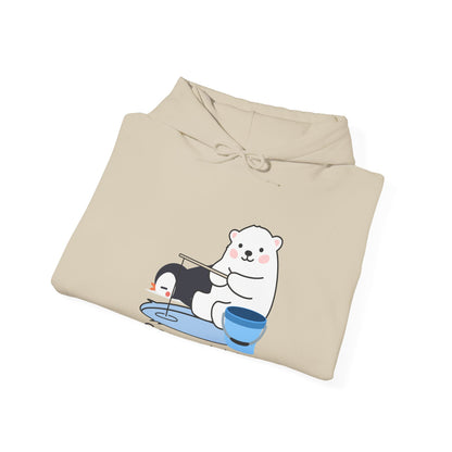 Gone Fishing. Unisex Hooded Sweatshirt.
