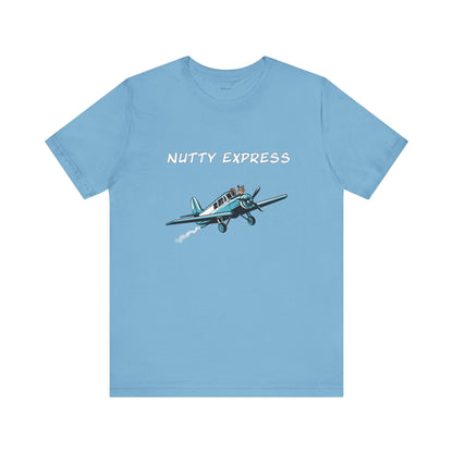 Nutty's Express Delivery. Always On-Time. Unisex Jersey Short Sleeve Tee
