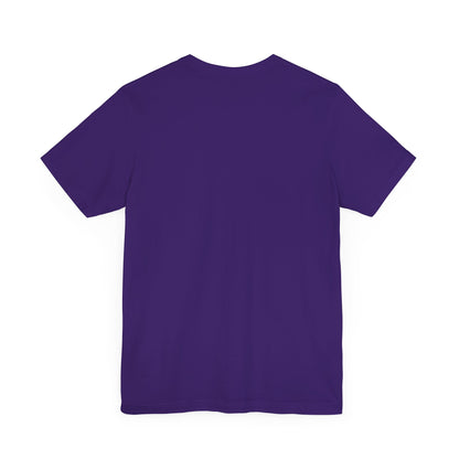 Solid Navy. Unisex Jersey Short Sleeve Tee