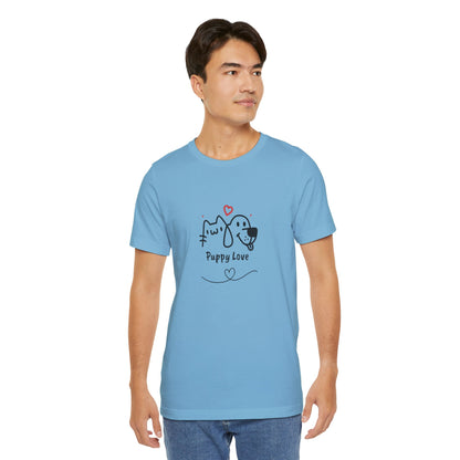 Puppy Love. Unisex Jersey Short Sleeve Tee