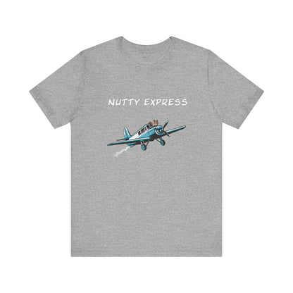 Nutty's Express Delivery. Always On-Time. Unisex Jersey Short Sleeve Tee