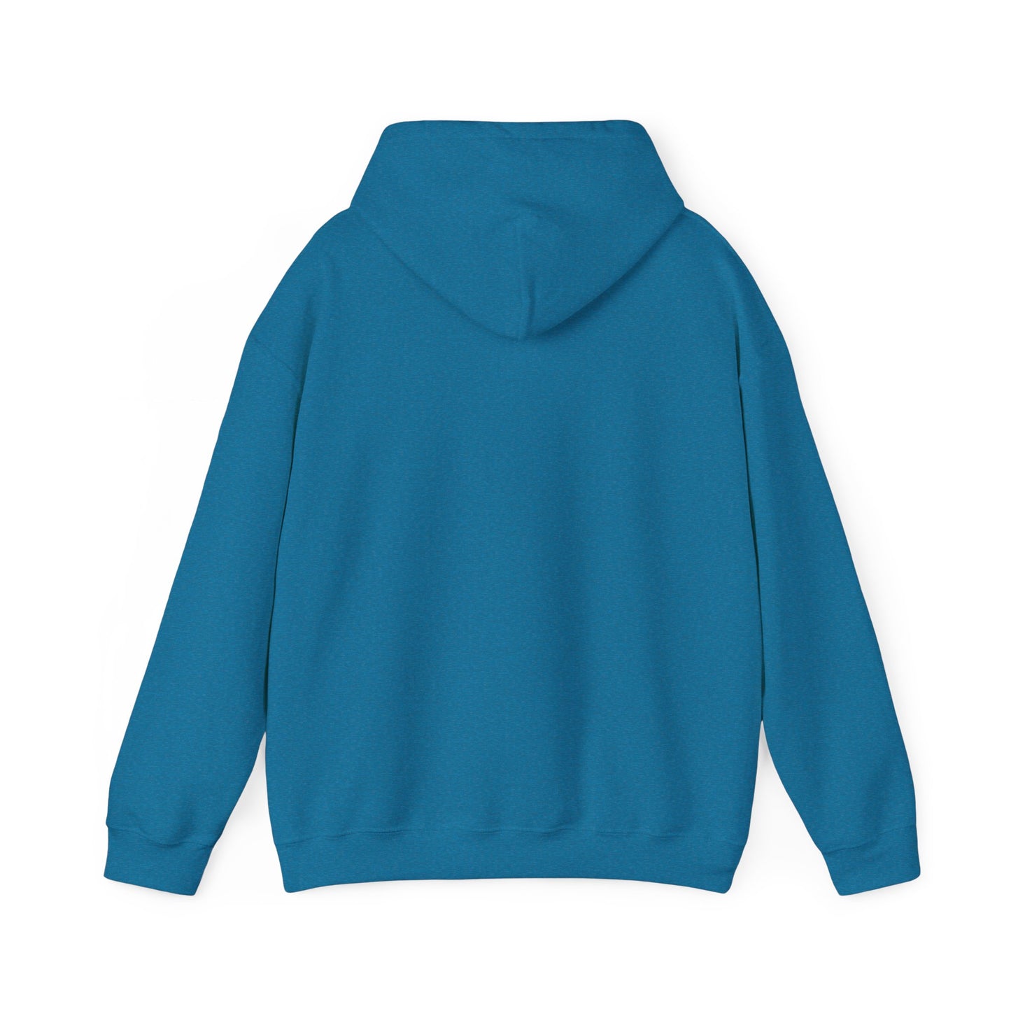 Solid Purple. Unisex Hooded Sweatshirt.