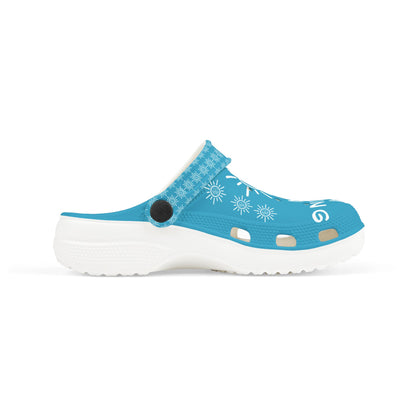 I'm Walking On Sunshine Rubber Clogs for Girls