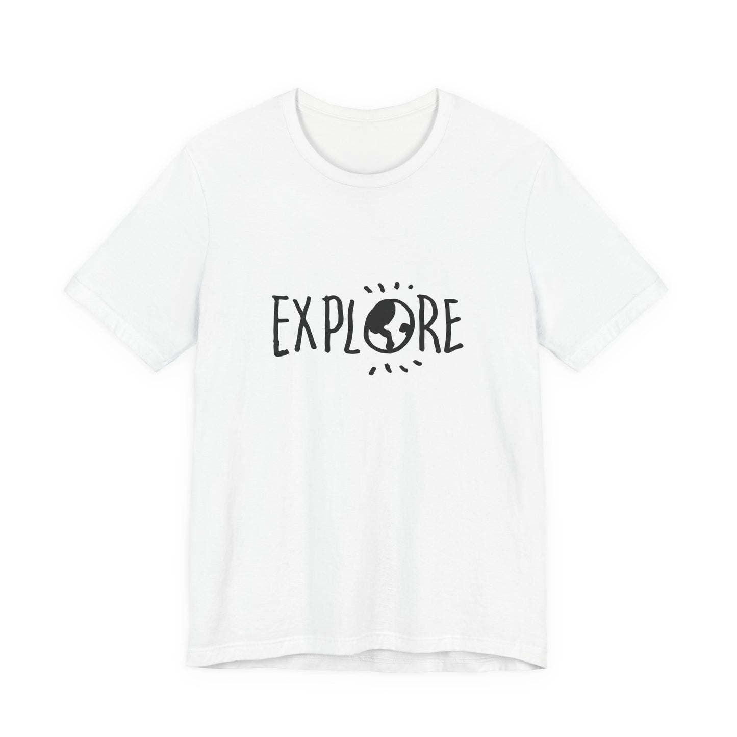 Explore. Unisex Jersey Short Sleeve Tee