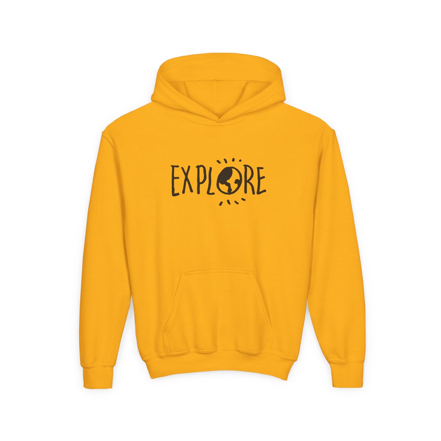 Explore. Kids Hoodie