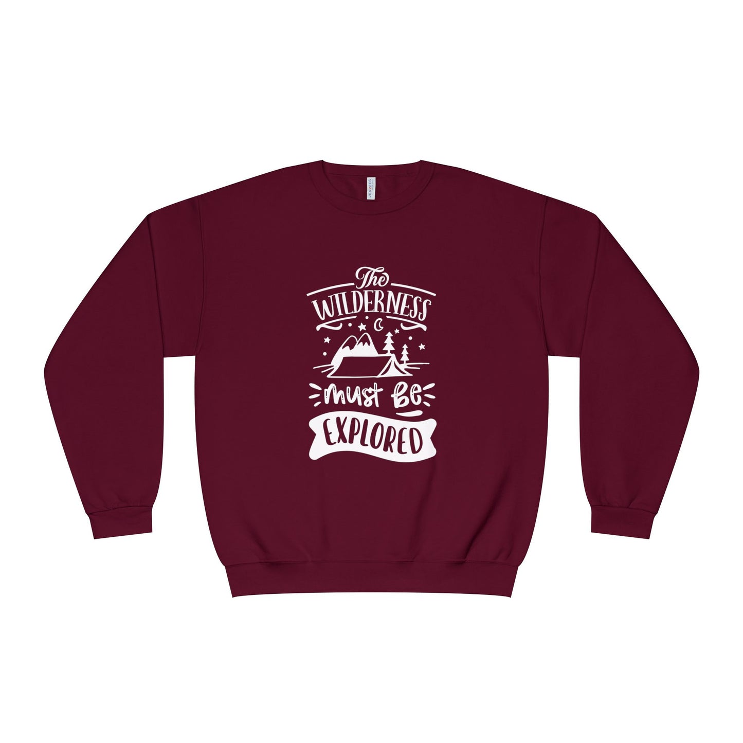 The Wilderness Must Be Explored. Unisex NuBlend® Crewneck Sweatshirt