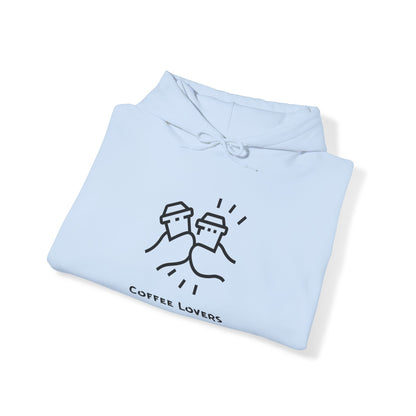 Coffee Lovers. Unisex Heavy Blend™ Hooded Sweatshirt
