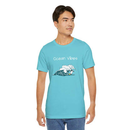 Ocean Vibes. Unisex Jersey Short Sleeve Tee