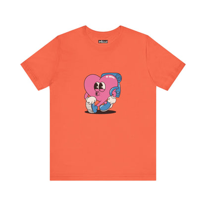 Health Heart. Unisex Jersey Short Sleeve Tee