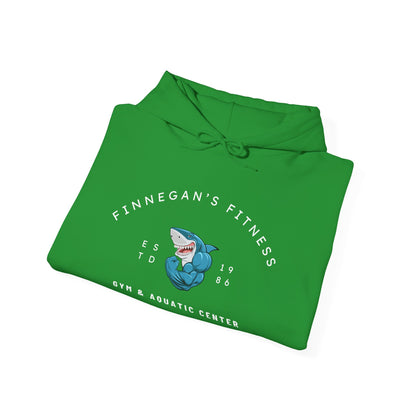 Shark Gym Hoodie – Finnegan’s Fitness & Aquatic Center Sweatshirt