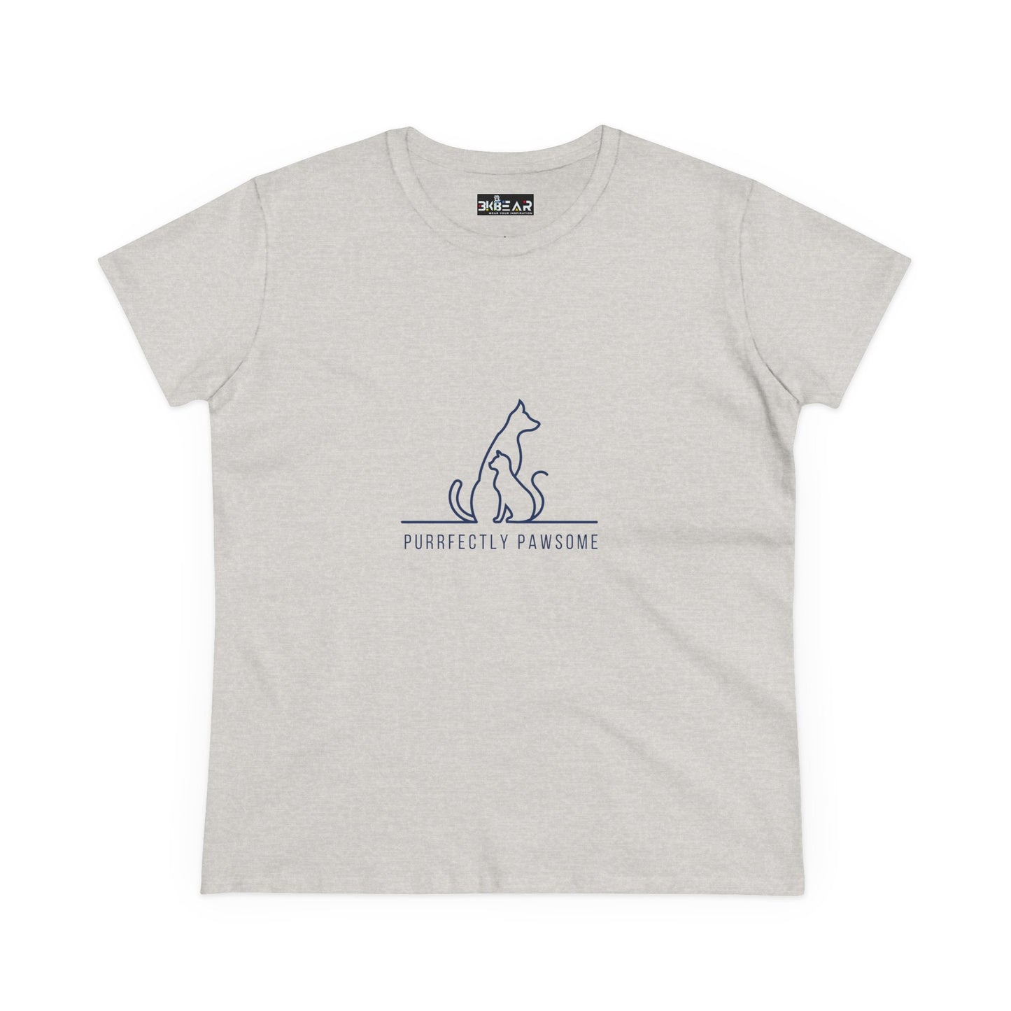 Purrfectly Pawsome – Dog And Cat Lover T-Shirt For Women