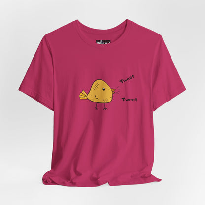 Tweet. Tweet.  Unisex Short Sleeve Tee