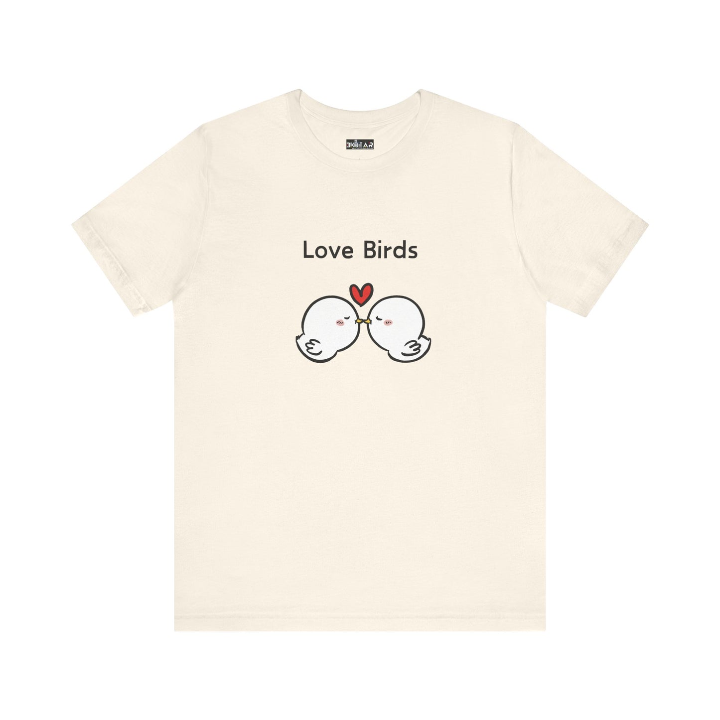 Love Birds Boyfriend T Graphic. Unisex Jersey Short Sleeve Tee