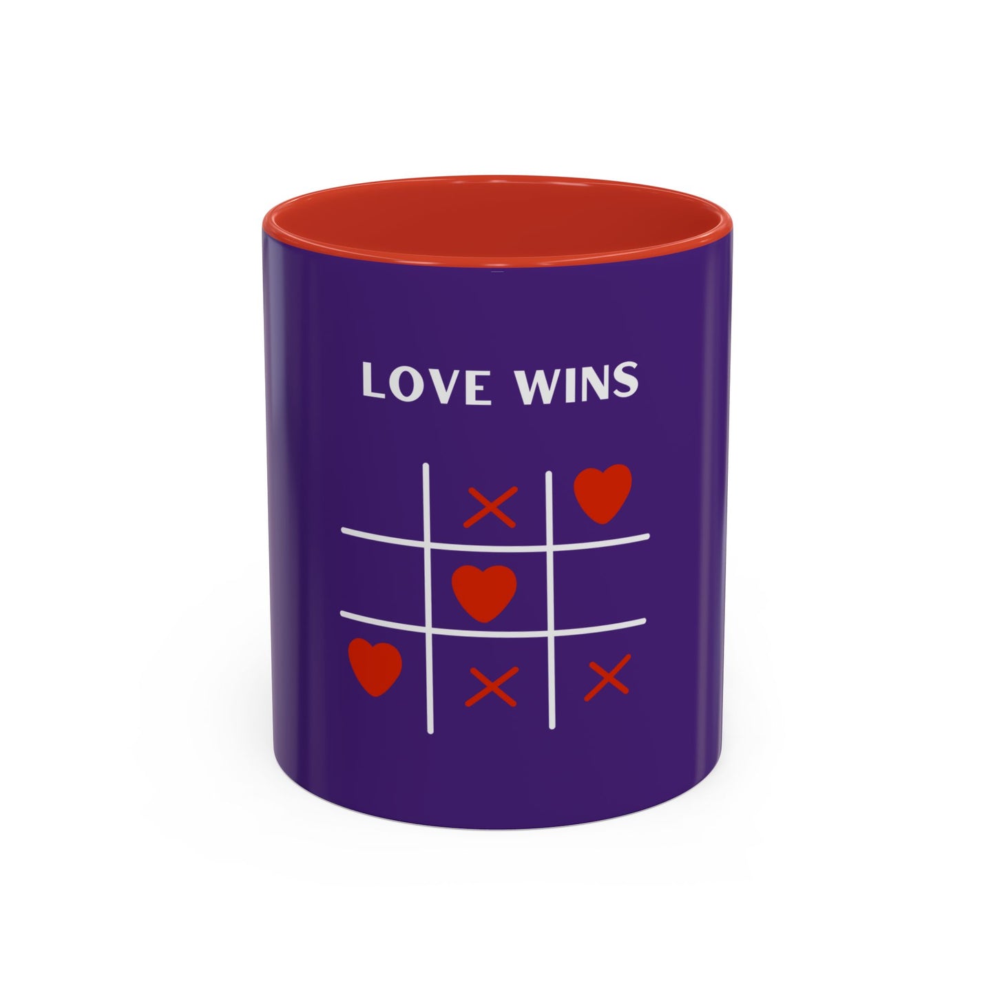 Love Wins. Time Coffee Mug, 11oz