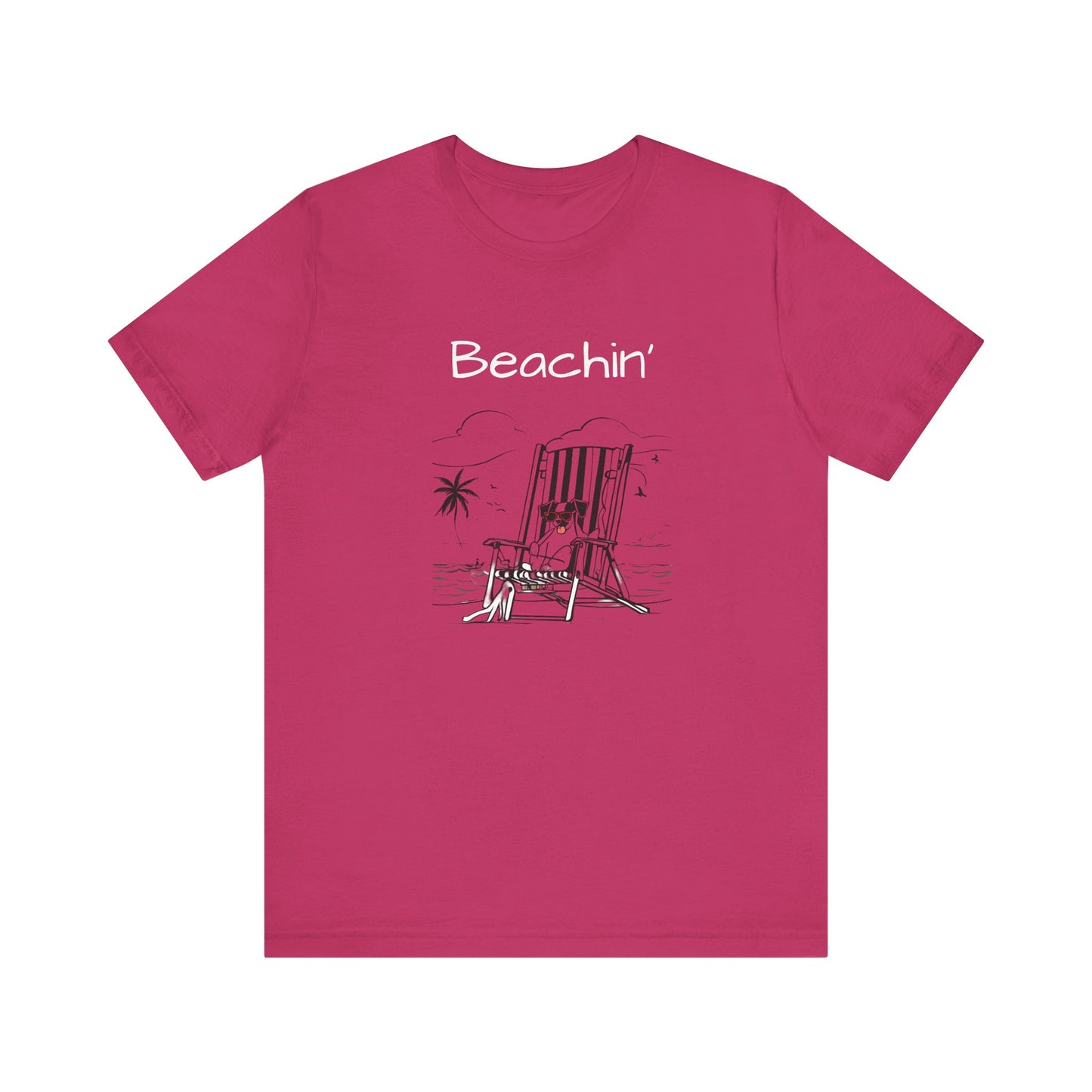 Beachin'. Unisex Jersey Short Sleeve Tee