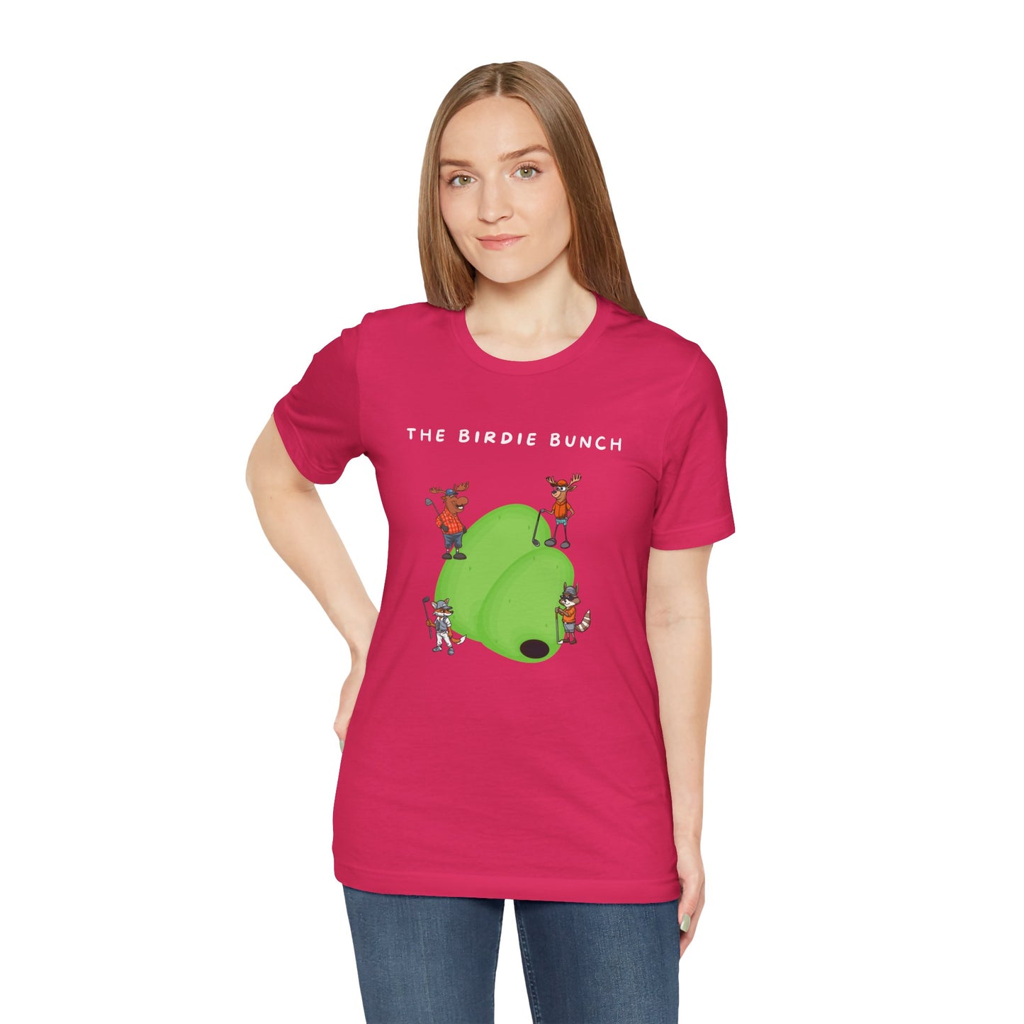 The Birdie Bunch.  Unisex Jersey Short Sleeve Tee