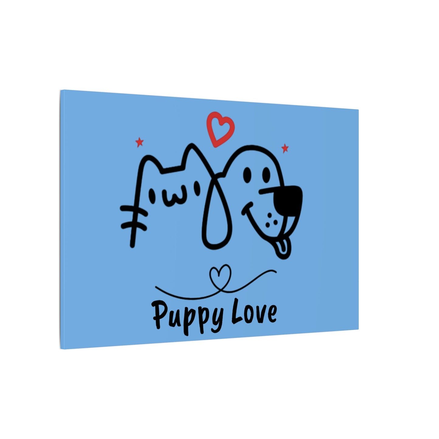 Puppy Love. Canvas Gallery Wraps