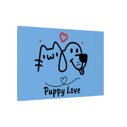 Puppy Love. Canvas Gallery Wraps