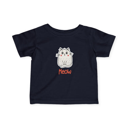 Loki The Cat. Meow. Infant Fine Jersey Tee
