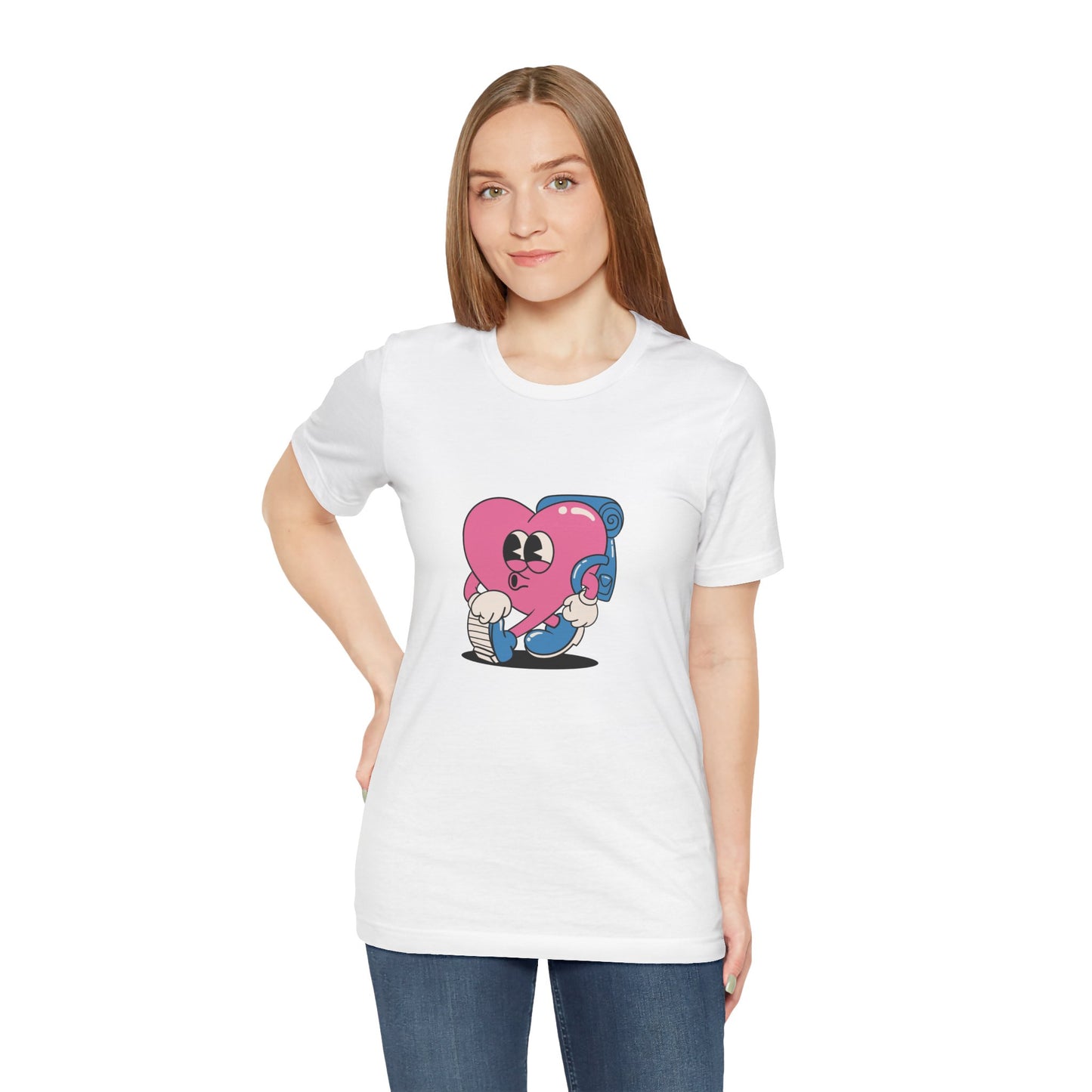 Health Heart. Unisex Jersey Short Sleeve Tee