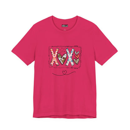 Sign of Love. XOXO.  Women's Unisex Jersey Short Sleeve Tee
