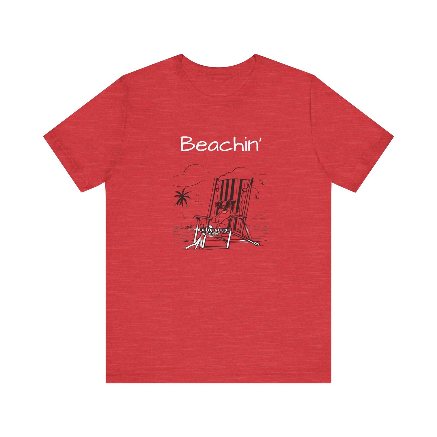 Beachin'. Unisex Jersey Short Sleeve Tee