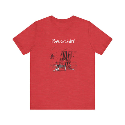 Beachin'. Unisex Jersey Short Sleeve Tee