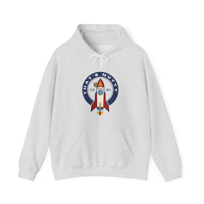 That's Nutty On A Rocket Ship Hooded Sweatshirt