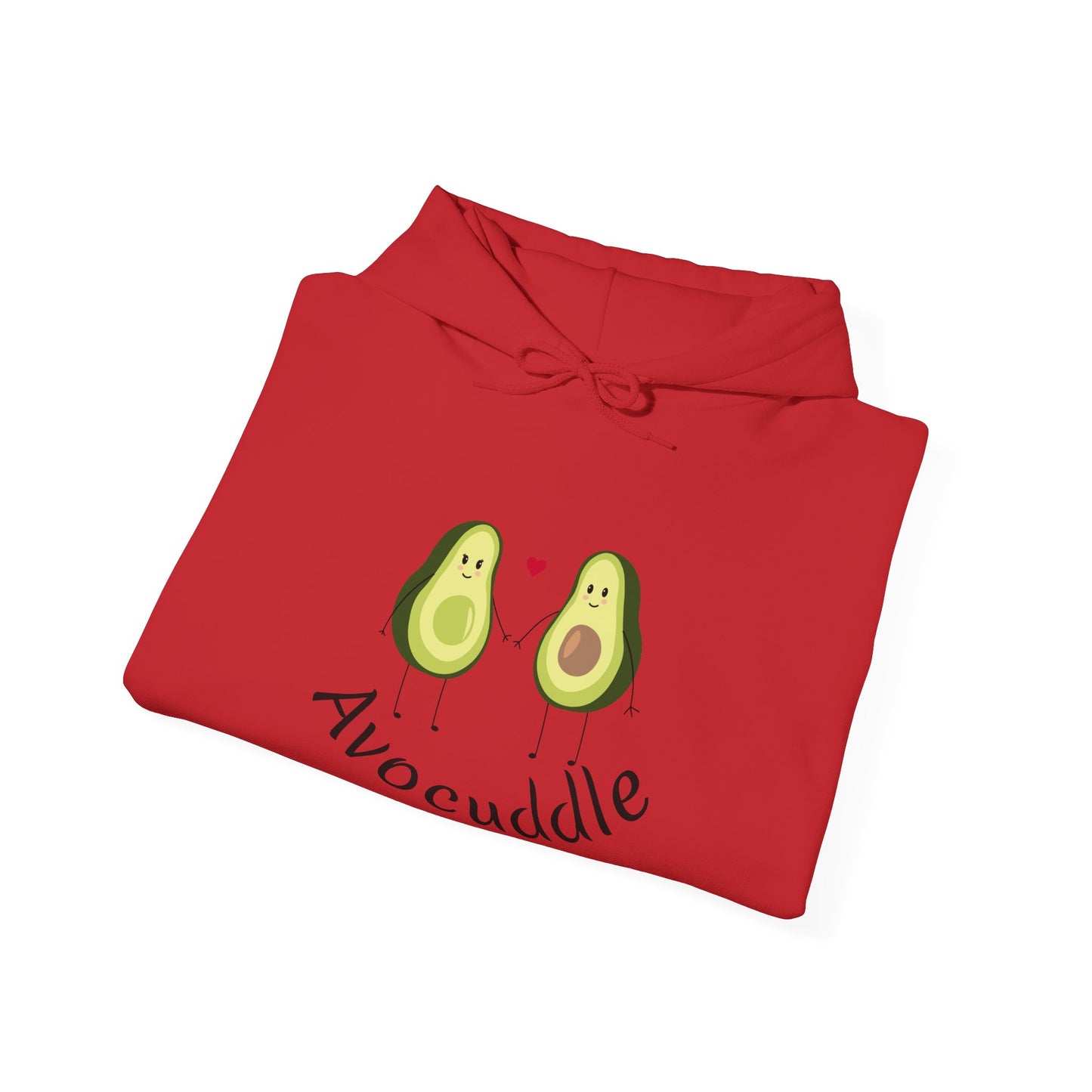Avocuddle. Unisex Hooded Sweatshirt.