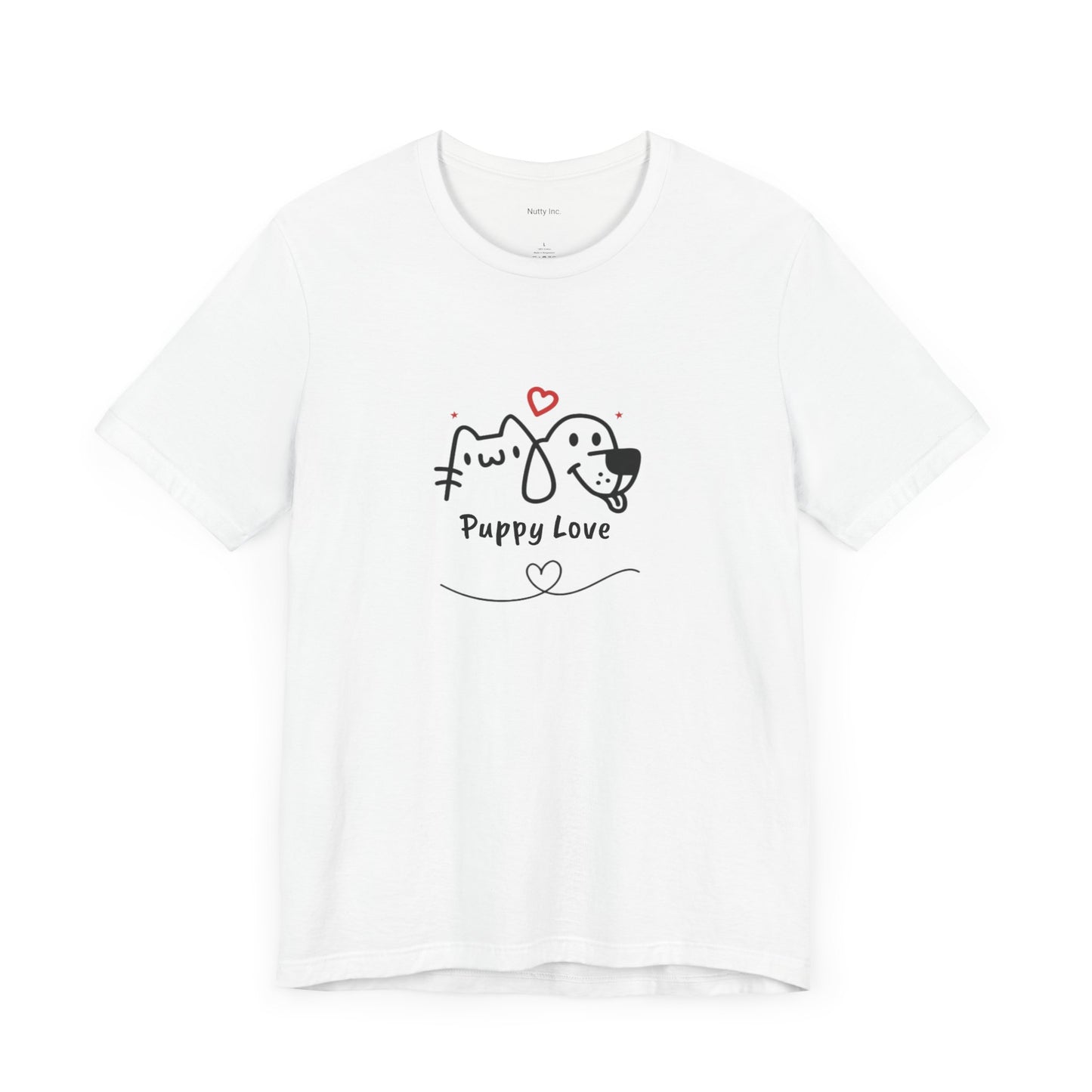 Puppy Love. Unisex Jersey Short Sleeve Tee